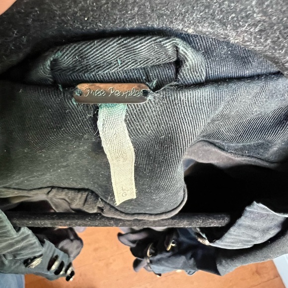 Women's Free People Ruffles Jacket. Black. - Picture 11 of 12